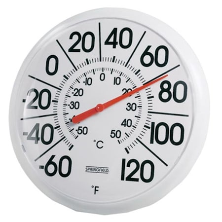 Taylor 90050-000-000 8 In. Diameter Dial Thermometer
